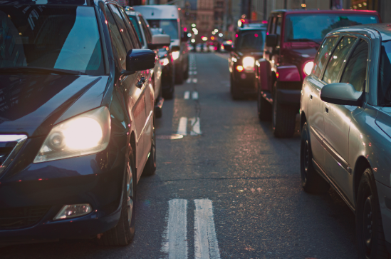 Photo of cars in traffic